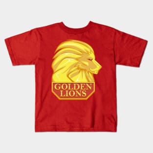 Golden lions Kids T-Shirt